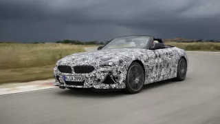 BMW Z4 testy Miramas