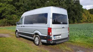 VW Crafter s vestavbou Sicar