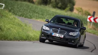 BMW 530i E60 jízda 20