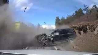 Reálný crash test Volva XC70 prokázal bezpečnost těchto vozů