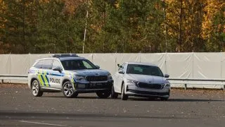 Policejní Škoda Kodiaq