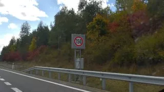 Zvýšená rychlost na dálnici