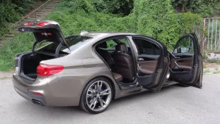 BMW M550d interier  7